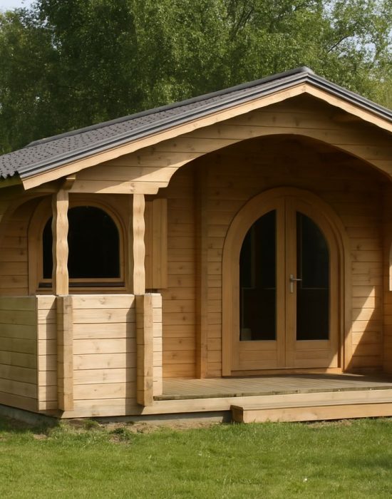 EGLANTINE : chalet de loisir avec terrasse