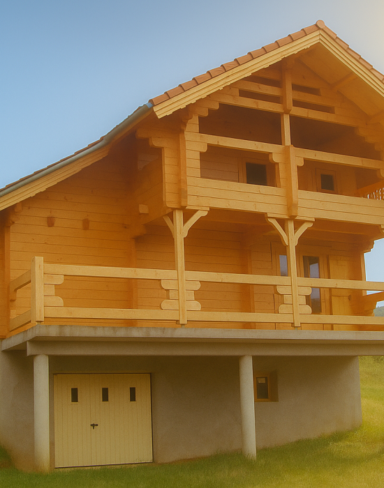 FLAVIE XXL : chalet en bois scandinave