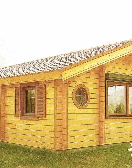 Chalet en bois de 60m2 lumineux : Jade