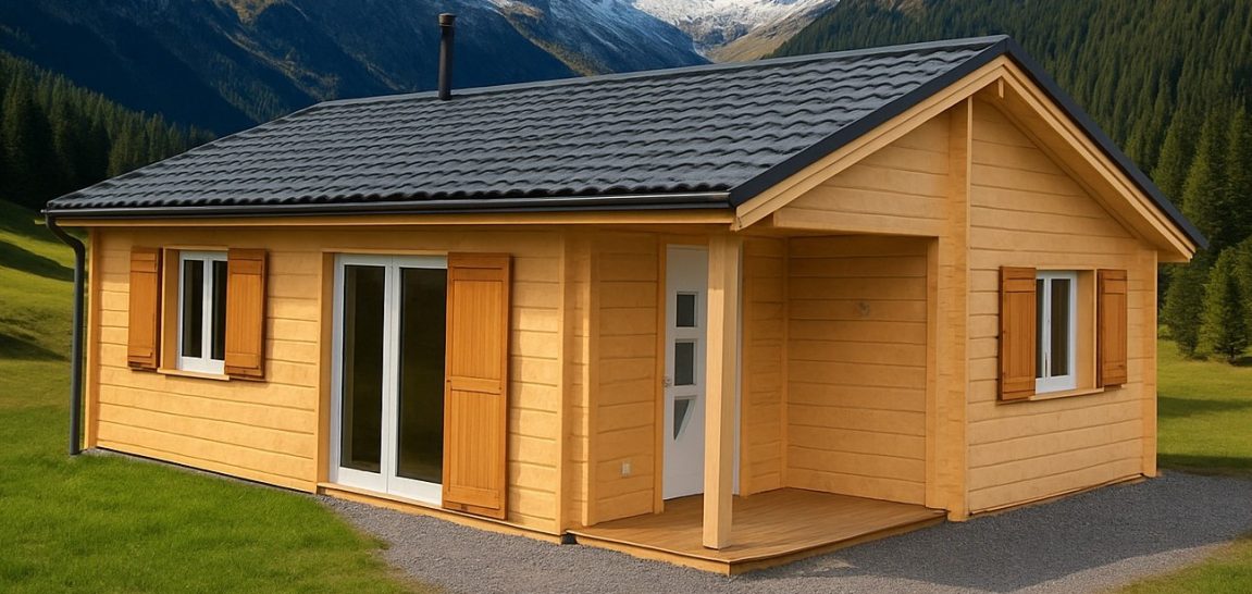 Chalet en bois habitable Clémentine