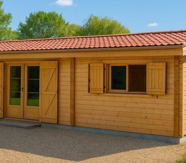 evanew modèle de chalet en bois de 45m2 habitable
