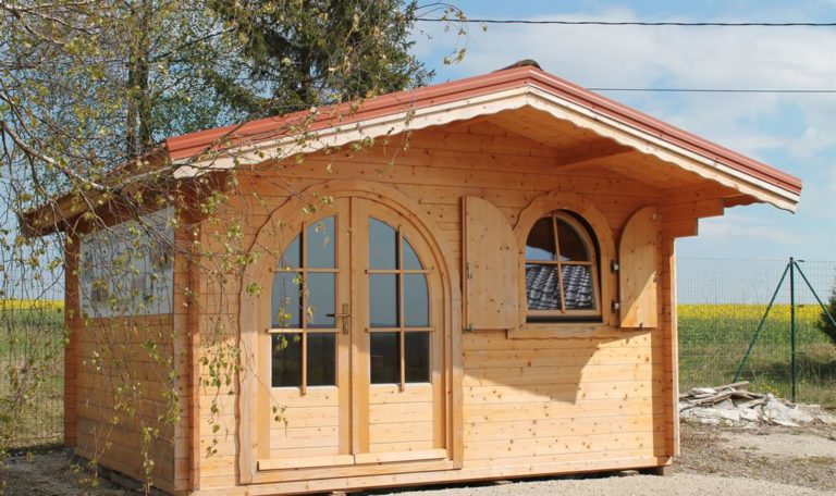 Chalet de jardin avec qualité et finesse