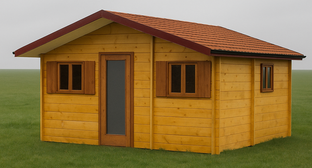 MELISSA : chalet de loisir en bois massif
