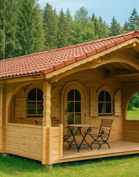 MIMOSA : chalet de loisir avec terrasse