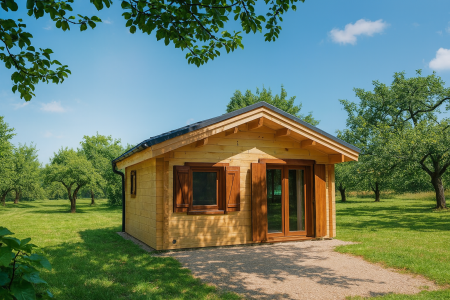 NAT Studio : Chalet en Bois 20m2 – Studio de jardin