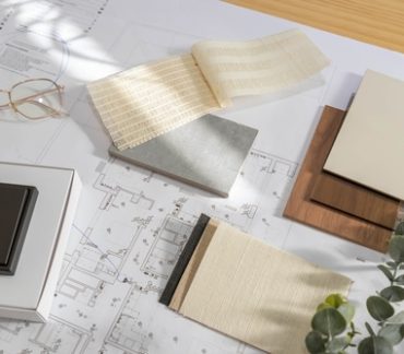 moodboard d'aménagement de chalet bois 20m2