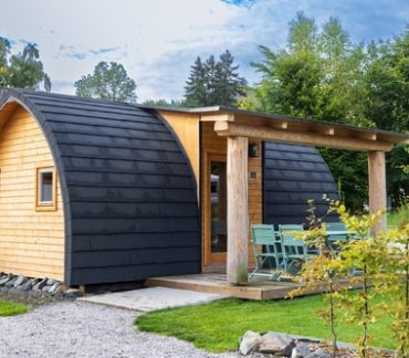 petite maison en bois sans permis de construire originale, moderne et confortable